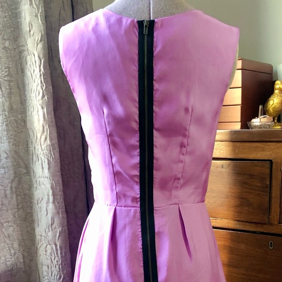 Chantal pink dress with exposed zipper - Picture 2 of 7